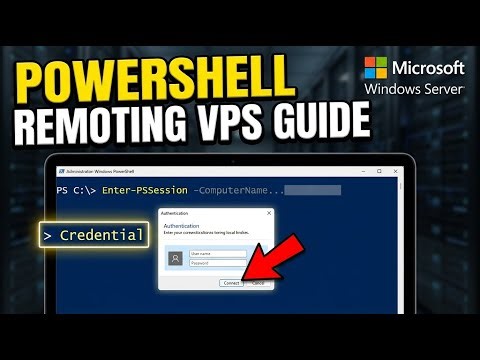 How to authenticate to Windows Server with PowerShell remoting from VPS - Full Guide