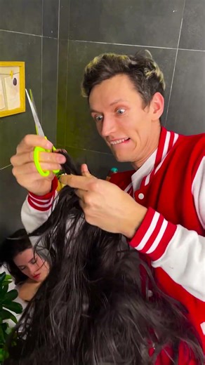 Epic Hair Prank on My Best Friend! 😂 #shorts