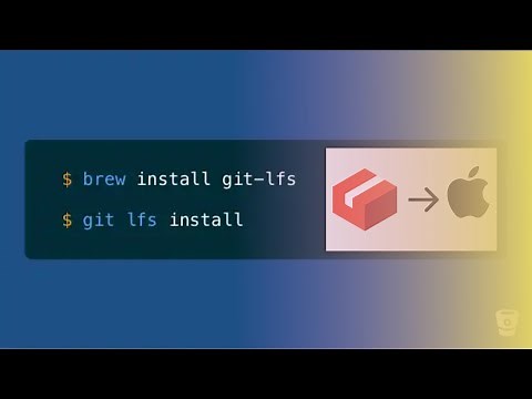 Install git-lfs on MacOs 🚀