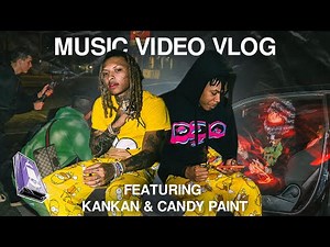 MUSIC VIDEO VLOG: FEAT. KANKAN, LIL CANDYPAINT, PLUTOBEATZ + more (STUDIO SESSION)
