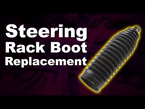Steering Rack / Tie Rod Boot Replacement Without The Required Wheel Alignment