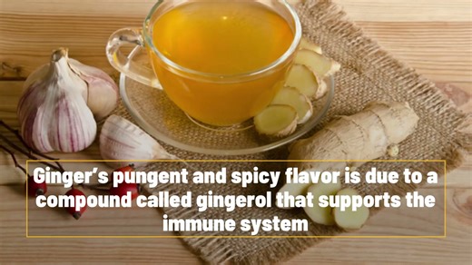 Consuming ginger can benefit your health according to experts