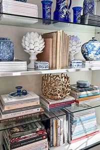 15 Ideas For Decorating a Bookshelf and Curio Cabinet
