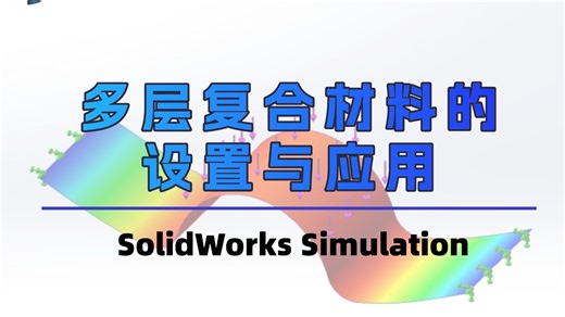 SolidWorks Simulation中多层复合材料的设置与应用