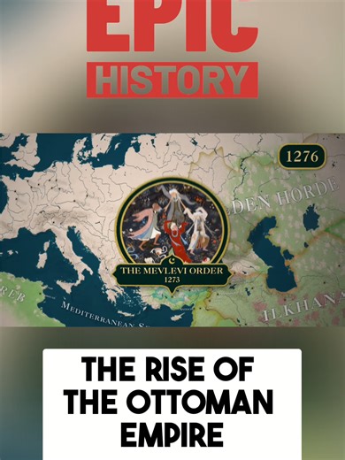 From tiny frontier tribe to world-conquering empire Osman I founds the Ottomans ~1299—ghazi warriors raid Byzantines, capture Bursa, then explode across Anatolia & Balkans! Check out full video at Epic History on Youtube #RiseOfOttomans #OttomanEmpire #OsmanI #ByzantineFall #EpicHistory