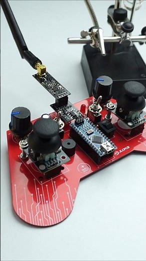 Arduino 8 Channel RC Transmitter & Receiver | Long Range DIY #shorts