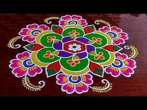 New Year And Sankranti Rangoli Designs 🌷 7*4dots Rangolis 🌷 Festival Rangolis 🌷 Pandaga Muggulu 🌷 Ne