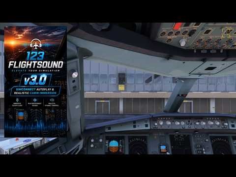 123FLIGHTSOUND | SimConnect Autoplay & Realistic Cabin Immersion