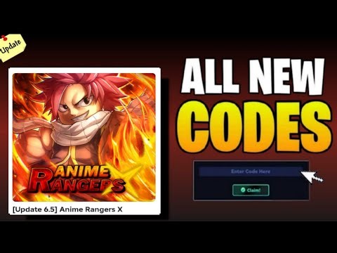 *SECRET UPDATE!* | Anime Rangers X CODES 2025 | ROBLOX Anime Rangers X CODES