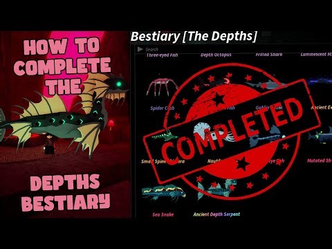 (UPDATED GUIDE) BESTIARY: THE DEPTHS - FISCH