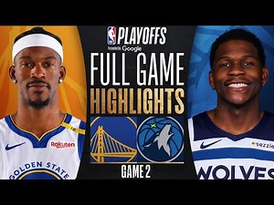 WARRIORS vs TIMBERWOLVES FULL GAME 2 HIGHLIGHTS May 7, 2025 | 2025 NBA Playoffs Highlights Today 2K