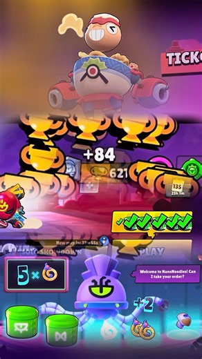 🔥 Mythic + NanoNoodles Luck! 😱 #brawltalk #supercell