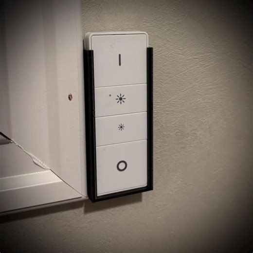 Wall Holder for Philips HUE Remote. NB! This is a Digital Stl File, so You Can Print It Yourself. - Etsy