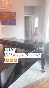 Did you see Truman? His new photo in my music room. 😭😭😭 | Cameron Cody