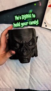 285 reactions · 14 shares | “He’s *dying* to hold your candy…  Hand-painted Crypt Keeper bucket straight from the crypt! Limited stock in my shop! Link in comments below! ⚰️ #cryptkeeper #talesfromthecrypt #horrorart #halloweendecor #grimwreath #horror | Grim Wreath, LLC | Facebook