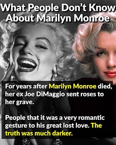 71K views · 1.2K reactions | Marilyn Monroe was known as a breathy-voiced sex symbol—but in the decades after her tragic death, historians have revealed a very different picture of the fallen star. | Factinate | Facebook