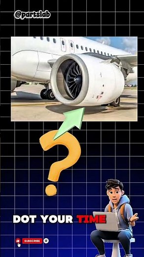 What Is This Airplane Part? | Nacelle Explained #AviationQuiz #AirplaneParts#viralahorts