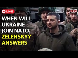 Zelenskyy On NATO | Zelenskyy Tells Why Ukraine Can't Join NATO During Russia War | World News