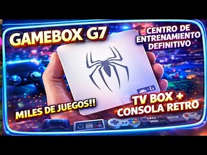 GAMEBOX G7 🔥 TV BOX + RETRO CONSOLE. It will SURPRISE you. Pure FUN 🎮 ANDROID 16. FULL REVIEW