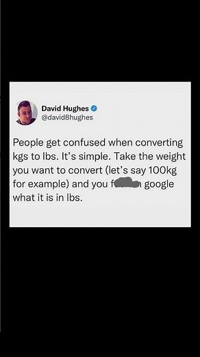 kg to lbs made simple | Subscribe for more #motivation 😊👍