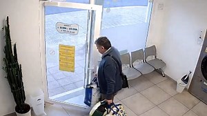 Man narrowly escapes death as washing machine bursts into flames. Viral video