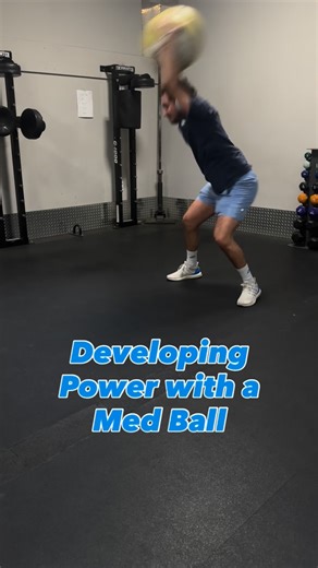 Jason Cirillo | Online Fitness Coach on Instagram: "Power isn’t just lifting heavy, it’s how fast you can apply force . . . 💥 Med Ball Slams = total-body triple extension . . . 💥 Chest Passes = upper-body power & force transfer . . . Train explosively. Move with intent . . . Power transfers to the ice, field, and weight room . . . #hockeytraining #strengthtraining #powertraining #officetraining #strengthandconditioning"
