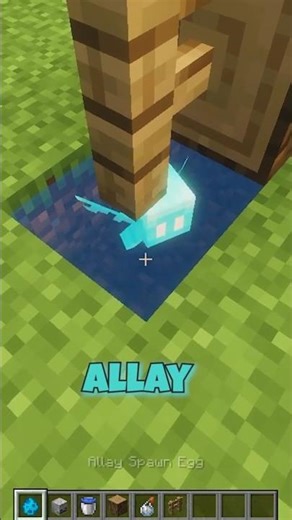 Minecraft Allay Glitch! #shorts #gaming #minecraft