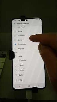 Samsung Galaxy S20 Notification Sounds