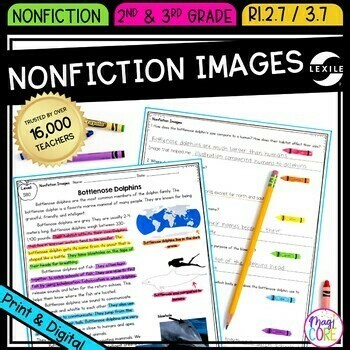 Nonfiction Text Features Reading Comprehension Passages Questions 2nd 3rd Grade