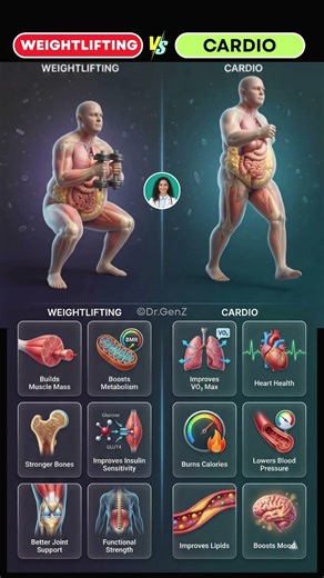 🏋️‍♂️ Weightlifting vs Cardio - Which is Better for You? 🏃‍♂️
