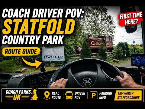 Coach Driver POV: Statfold Country Park Route Guide 🚍