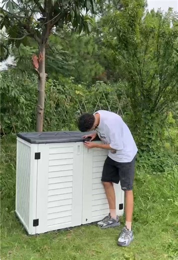 The ultimate plan for outdoor storage | Say goodbye to clutter and unlock a refreshing courtyard life!#Outdoor #Storage
