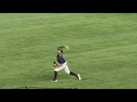 【外野手の肩】プロ野球、バックホームを守備練習や試合から見てみる