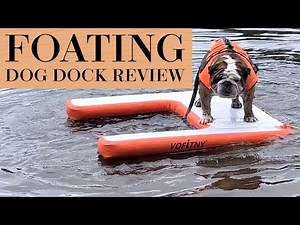 Unboxing the Inflatable Floating Dog Dock | Perfect Water Ramp for Your Pets!
