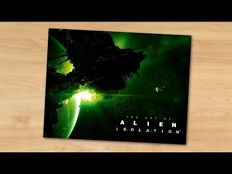 The Art of Alien: Isolation (book flip)