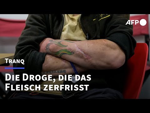Tranq - die Droge, die das Fleisch zerfrisst | AFP