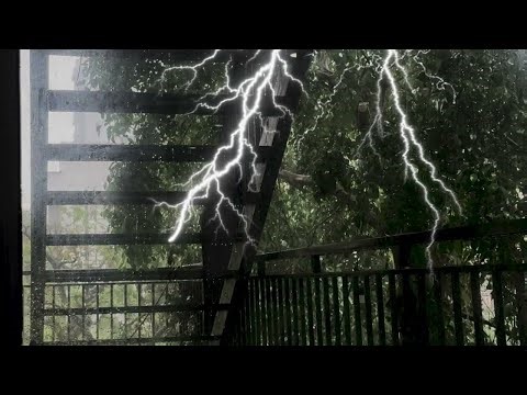EPIC RAINSTORM AMBIENCE | Thunder & Rain Sounds for Deep Sleep or Focus | 5 Hours
