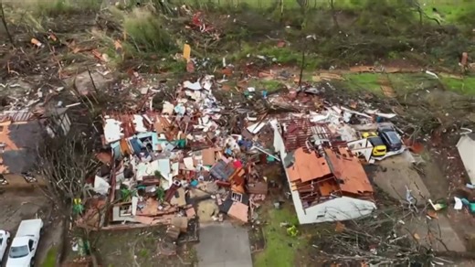 Storm systems in South and Midwest putting 58 million under tornado threats