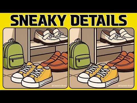 Fun & Sneaky Details: Test Your Eyes and Brain with Hidden Differences! (A Bit Tricky)