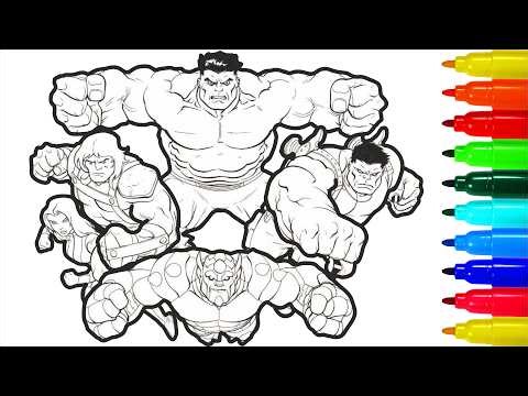 Avengers Birds Coloring Pages