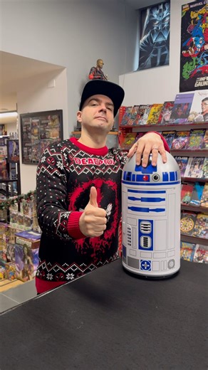 Star Wars R2-D2 Mini Fridge #iosonounvirtuale #starwars #r2d2 #guerrestellari #unboxing #shorts