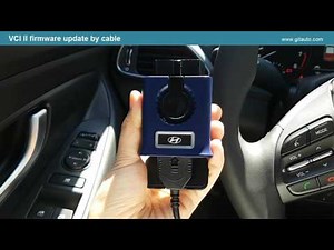 [GIT Diagnosis tool] [GDS Mobile/KDS] How to perform VCI II firmware update by cable