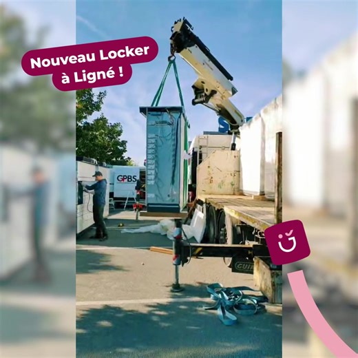 [GOOD ACTU] Quand un nouveau Locker voit le jour, on est toujours un peu ému. Alors aujourd’hui, on a décidé de partager ce bonheur avec vous en vous montrant les coulisses d’une installation au Super U de Ligné ! Vous allez voir, c’est du lourd 💪 #lockers #installation #mondialrelay | Mondial Relay