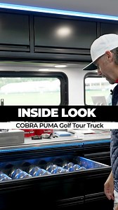 13 reactions | Cobra's new PGA Tour trailer is a high-tech golf center on 18 wheels #cobragolf #pumagolf | Golfweek | Facebook