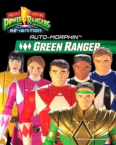 Auto-Morphin head-flippin' action is contagious!​ ​ #PowerRangers #Reignition #AutoMorphin #HappyHolidays #MMPR | Power Rangers