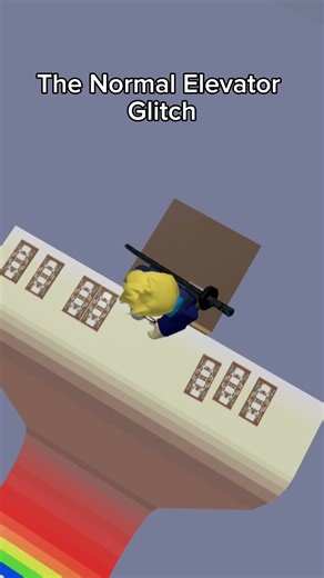 The Normal Elevator Glitch #roblox #glitch