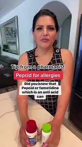 Since histamine 1 and 2 are responsible for allergies, H1 blockers like zyrtec and H2 blockers, like Pepcid can help reduce the effects of an allergic reaction. “Since histamine 1 and 2 are responsible for allergies, H1 blockers and H2 blockers, such as Pepcid can help keep away allergies.” | Angela Pharmd