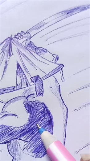 Samurai a drawing ✨✨ #anime#drawing