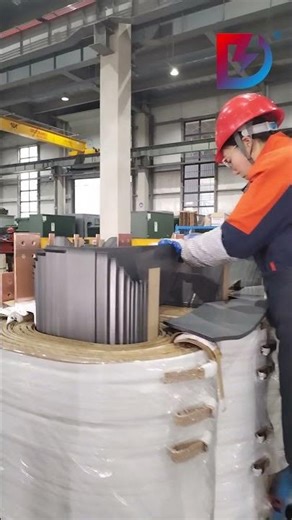 Assembling the Upper Yoke with Silicon Steel Laminations
