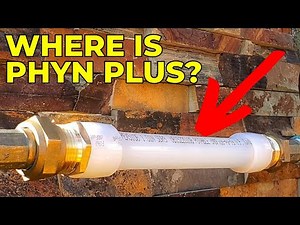 Installing a Phyn Plus plumbing blank